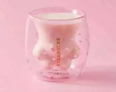 貓爪杯 星巴克品牌跨界推出的貓爪杯